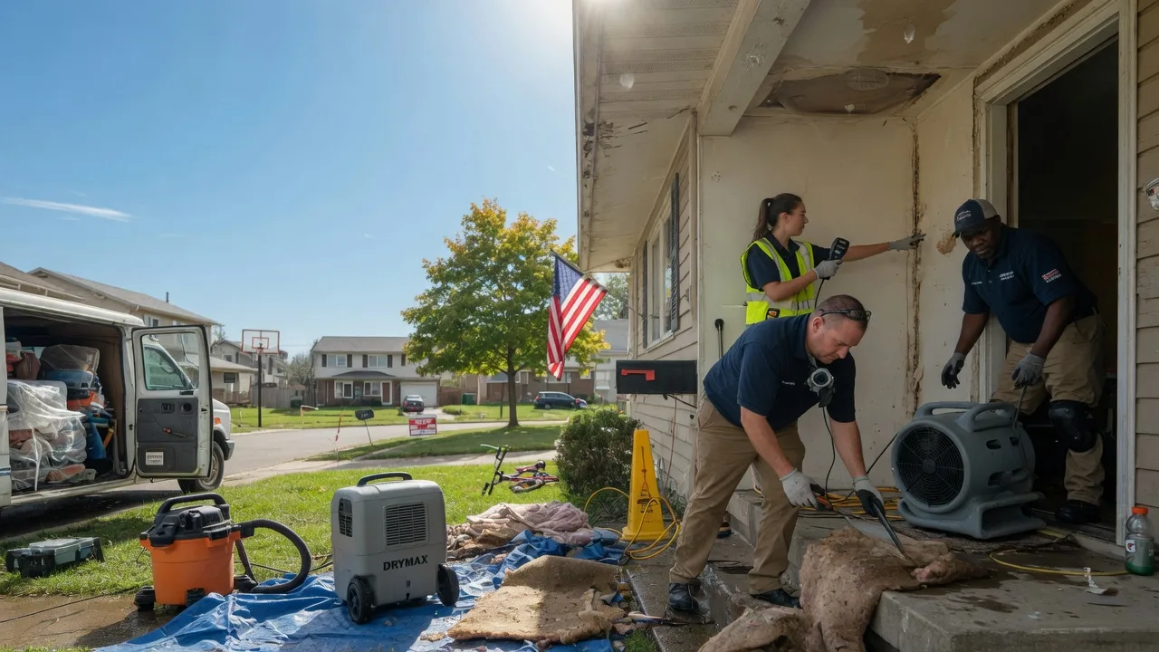 Water Damage Restoration in Bracey, VA near me